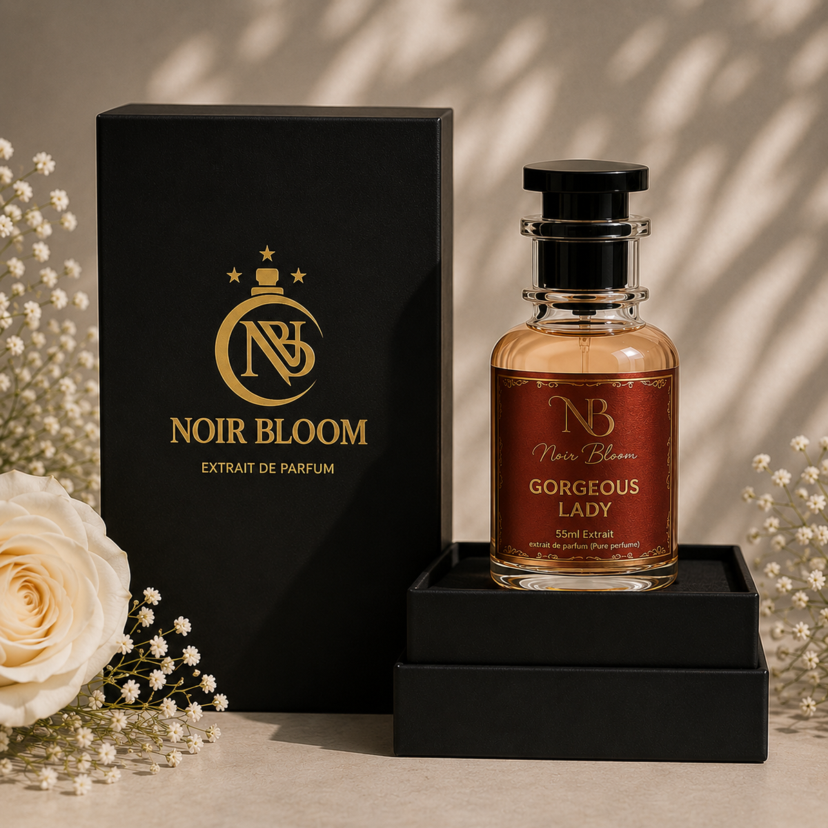 Noir Bloom Gorgeous Lady Extrait de Parfum 55ml